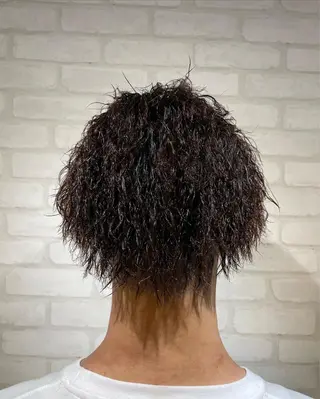 ミディアム パーマ メンズ 🌞谷川 幸也🌞のヘアスタイル