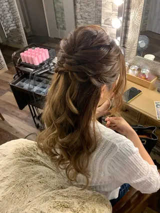 ヘアアレンジ hair make  Lucciのヘアスタイル