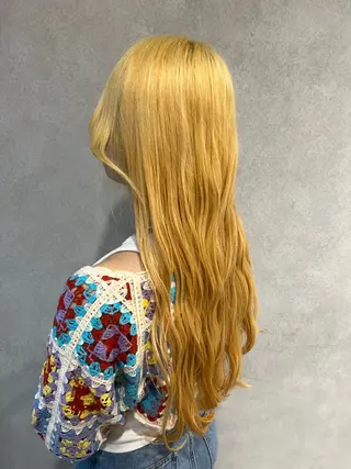 カラー 🩵honoka🩵 marblesのヘアスタイル