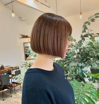ショート CReO所属・久保 璃々花のヘアスタイル