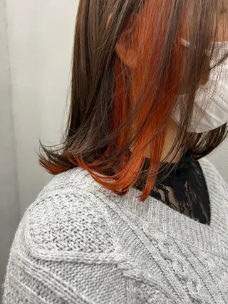 ミディアム 亀田 泰生のヘアスタイル