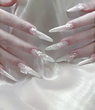 ネイル 長さだし専門 ありさのネイルデザイン