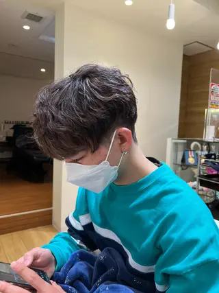 パーマ メンズ 全国1位🥇世界5位 小野田　礼花のヘアスタイル