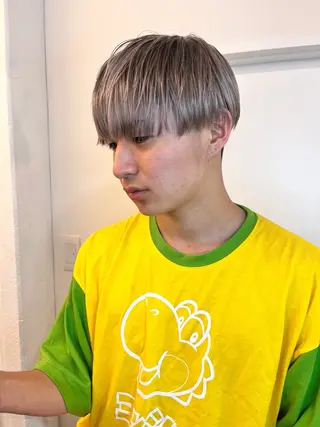 カラー メンズ レイヤーカット/韓国 ヘア/ honokaのヘアスタイル