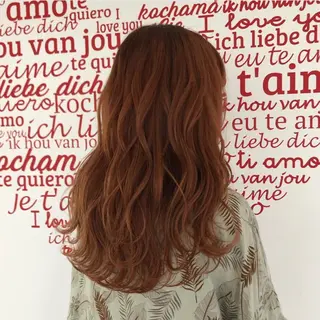 ロング カラー ヘアアレンジ CREAPY所属・CREAPY　日向野 利菜のヘアスタイル