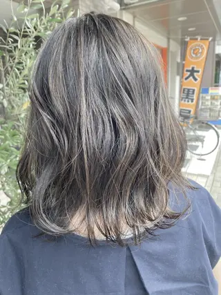 ロング カラー パーマ ヘアアレンジ 増子 幹樹のヘアスタイル
