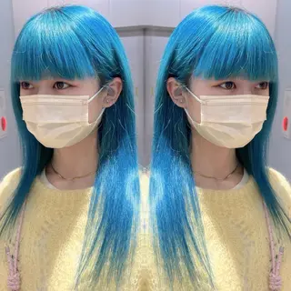 ロング カラー もえな 💋👼🏻のヘアスタイル