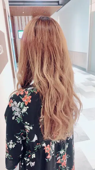 ロング パーマ 🧸 仲間ひめかのヘアスタイル