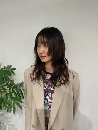 ロング パーマ 🌷下野 莉果/ボブ /パーマ/メンズ🌷のヘアスタイル
