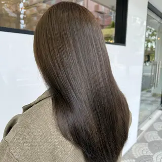 ロング カラー 小笠原 未来のヘアスタイル