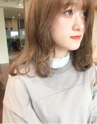 ロング カラー * 透明感カラー c h i h o *のヘアスタイル