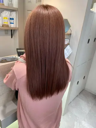 ロング カラー 西 めぐみのヘアスタイル
