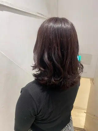 ミディアム カラー ✨くびれスタイル✨️ 戸嶋穂乃香のヘアスタイル