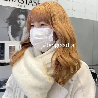 ロング 淺谷 美紀のヘアスタイル