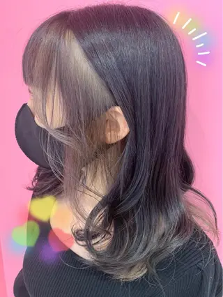 ミディアム カラー EMANON新宿東口所属・新宿駅近♡個室 ♡関口三都季🌜のヘアスタイル