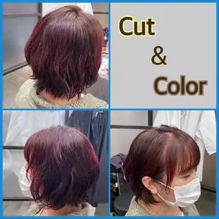 ショート カラー TELA HAIR幕張本郷店所属・TELA幕張本郷店 Namikaのヘアスタイル