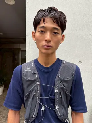 ショート メンズ パーマ CEINE OURのヘアスタイル
