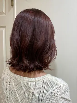 ショート カラー salowin渋谷kitaya park前所属・RIKA韓国ヘア/く びれヘア/上品カラーのヘアスタイル