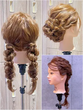 ヘアアレンジ 小顔ショート🌿 Say.石川葵のヘアスタイル