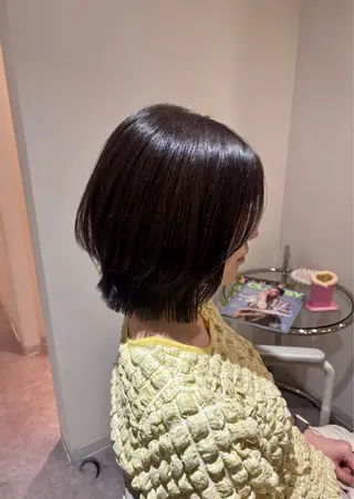 ショート Rely ante所属・美髪✨艶髪✨髪質改善 カラー特化❣️二宮遥のヘアスタイル