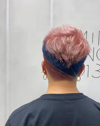 ショート カラー メンズ 🟢NEGi🟣 🫧髪質改善のヘアスタイル