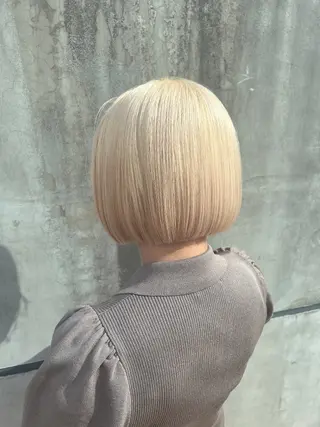 ショート カラー 自宅での再現性👌 溝の口/中裕樹のヘアスタイル