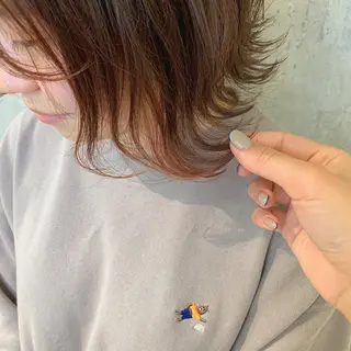 ショート カラー ﾊｲﾄｰﾝ/ｼｮｰﾄ 村上淳乃🐥のヘアスタイル