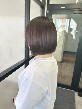 ショート 店長🌟小顔似合わせ デザインカラー◎古田のヘアスタイル