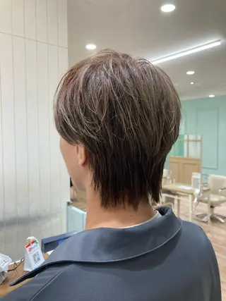 ショート メンズ むらたみずき /大宮ブリーチカラーのヘアスタイル