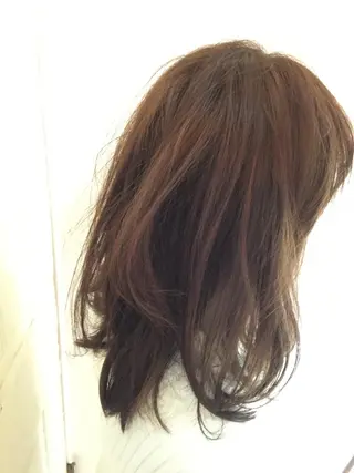 ロング カラー eyelush color world庄内駅前所属・シールエクステ／豊中 吉田孝司のヘアスタイル