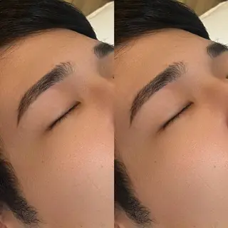 アイブロウ 喜友名 ウララのヘアスタイル