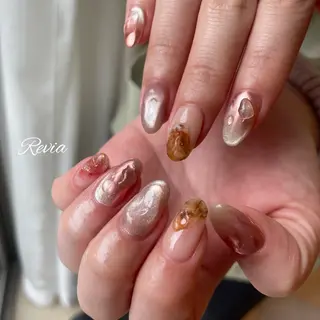 ネイル revia所属・ERI Nailistのネイルデザイン