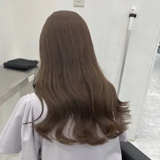 ロング カラー 🤍上品韓国ガーリー 🤍ひとみ🤍のヘアスタイル