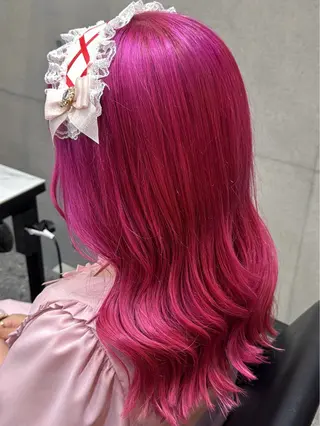 カラー 🩷暖色/ケアブリー チ/nonoka🎀のヘアスタイル