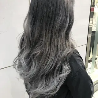 ロング カラー 竹内啓太 ボブのヘアスタイル