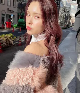 ロング 韓国 / 中国ヘア 🦋Noniのヘアスタイル