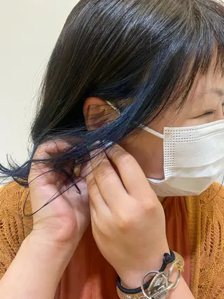 カラー 駅チカ【ali'i】 アリイ花崎友美☘のヘアスタイル