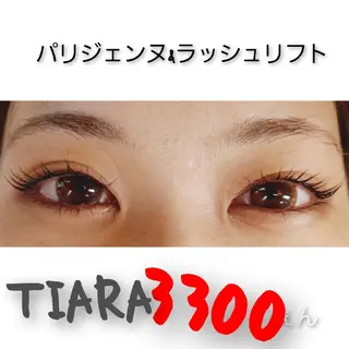 マツエク・マツパ 💡次世代LED -TIARA💡のマツエク・マツパデザイン