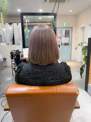 ミディアム カラー かんばら りょーいのヘアスタイル