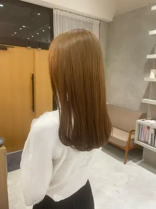 ロング 吉田 宙生のヘアスタイル