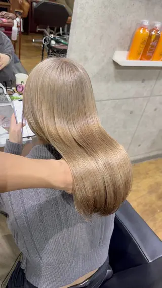 ロング カラー mEg hair creation川崎矢向店所属・✨️複雑履歴特化 美容師アトム✨️のヘアスタイル
