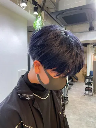 カラー メンズ ブリーチ/ハイトーン 🌏💊RAINEのヘアスタイル