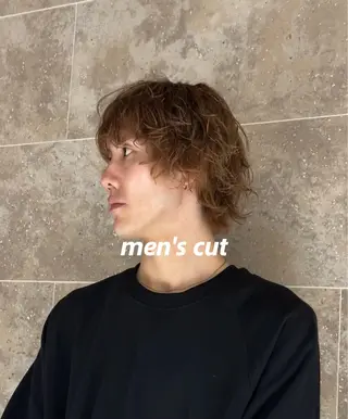 ショート カラー パーマ メンズパーマ/ メンズカット/平木のヘアスタイル