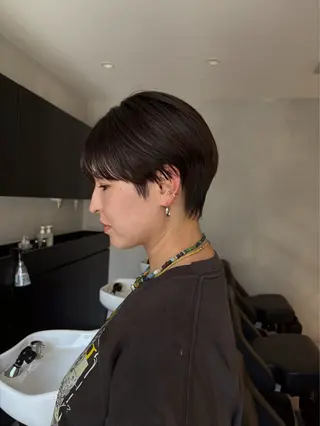 ショート カラー SALOWIN天神大名店所属・吉武 茂暉のヘアスタイル
