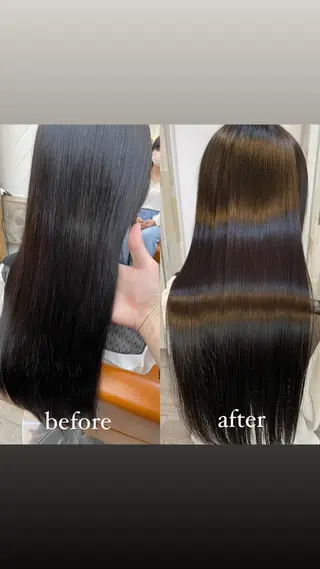 セミロング HIKARU副店長/ ✨️髪質改善のヘアスタイル