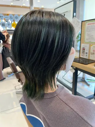 ミディアム ルクール柏崎店　大倉 日和のヘアスタイル