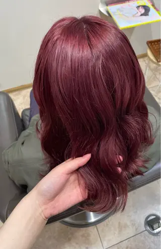 カラー ゆみきの  このか︎︎のヘアスタイル