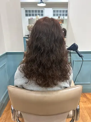 ミディアム パーマ PIS/ NAHOのヘアスタイル