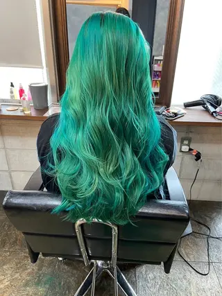 ロング 中山 丈也のヘアスタイル