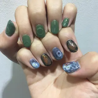 ネイル 【似合わせ提案】鈴木 舞のネイルデザイン